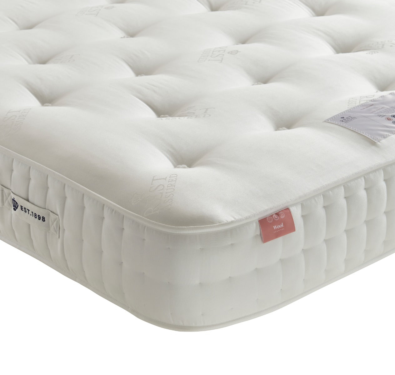 Rest Assured Harwood Mattress - Superking