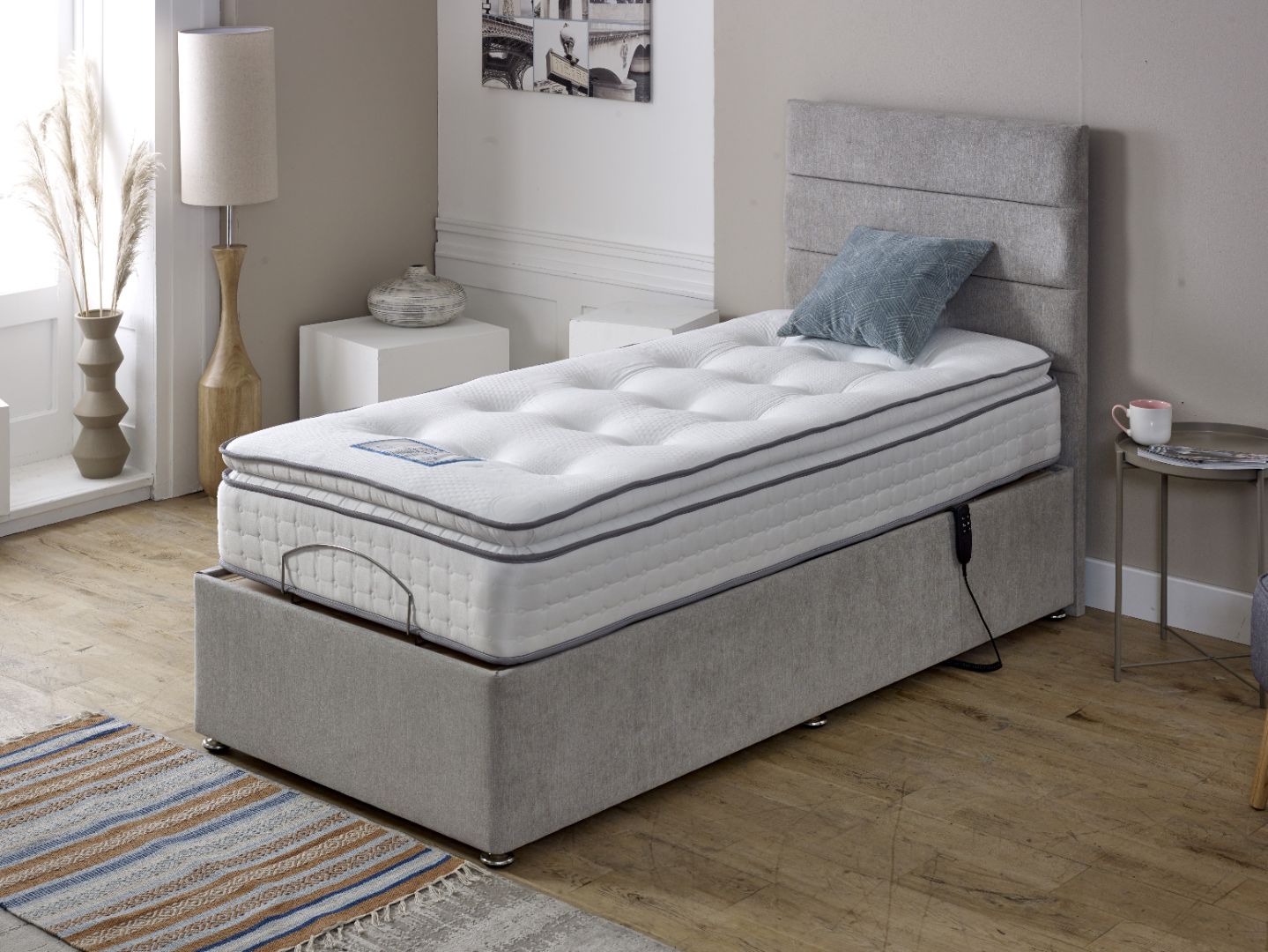 Motion Dream Minori Pillow Top Adjustable Single Mattress