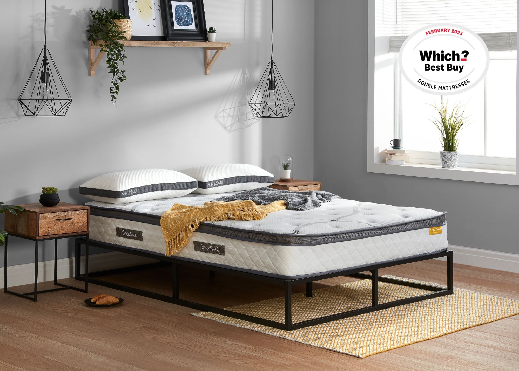 Sleepsoul Heaven 1000 Double Mattress